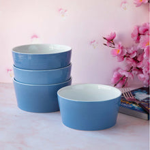 Load image into Gallery viewer, Ripple Blue 16 Pieces Dinner Set