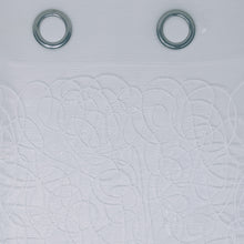 Load image into Gallery viewer, White on White Sydney Sheer Curtain | 60" by 90"