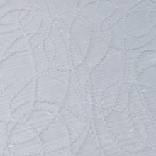 Load image into Gallery viewer, White on White Sydney Sheer Curtain | 60" by 90"