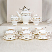 Load image into Gallery viewer, Royal Gold Tea Set | 15 pieces