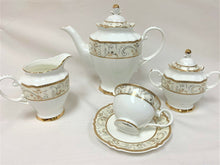 Load image into Gallery viewer, Royal Gold Tea Set | 15 pieces