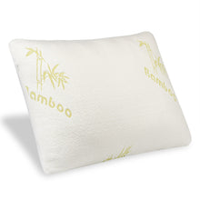 Load image into Gallery viewer, Bamboo Pillow With Removable Washable Bamboo Cover Case (Queen Size)