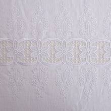 Load image into Gallery viewer, White Chili Embroidered Sheer Curtain | 56" By 90"