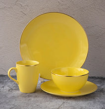 Load image into Gallery viewer, Senorita Yellow 16 Pieces Dinner Set
