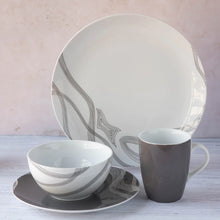 Load image into Gallery viewer, Green Wave 16 Pieces Dinner Set
