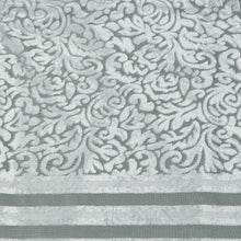 Load image into Gallery viewer, Turquoise Green Genevieve Embroidery Room Darkening Curtain | 56" by 96"
