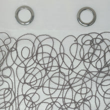 Load image into Gallery viewer, Grey Sydney Sheer Curtain | 60" by 90"
