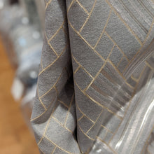 Load image into Gallery viewer, Mercie Grey Blackout Curtain | 54" By 96"

