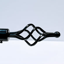 Load image into Gallery viewer, Black Stainless Steel Curtain Rod
