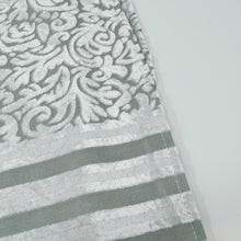 Load image into Gallery viewer, Turquoise Green Genevieve Embroidery Room Darkening Curtain | 56" by 96"
