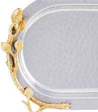Load image into Gallery viewer, Gilded Leaf Long Tray | 15" Long
